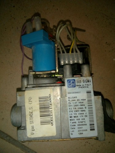 Valvola gas sit 845 - gas, sigma